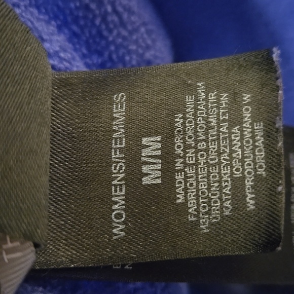 The North Face Purple Quarter-Zip Fleece Top Long Sleeve Size Medium - Picture 8 of 8